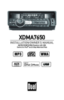 Dual XDMA-7650-Owners-Manual 